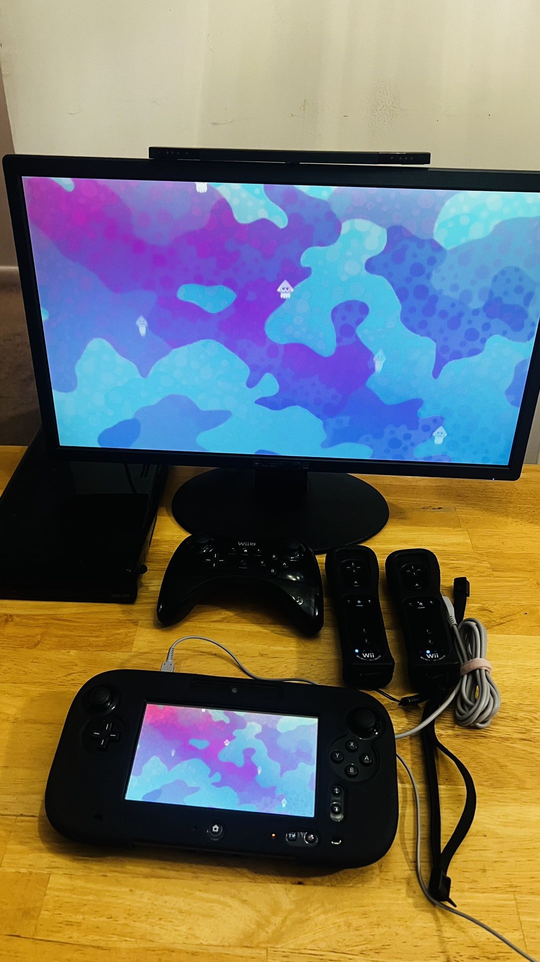 Wii U With 4k Monitor Screen