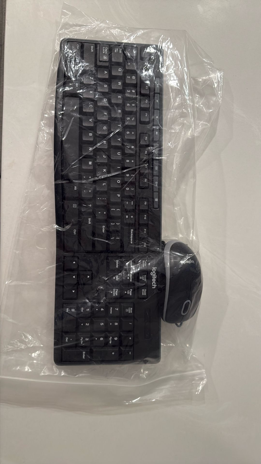 Logitech Keyboard K200 And Mouse