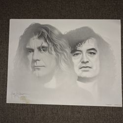 Robert Plant - Jimmy Page Poster