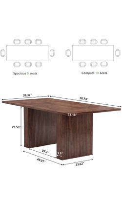 Brand New Dining Table – Open Box, Never Used
