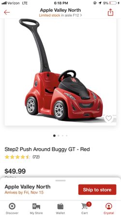 Push Around Buggy GT Red...Step 2