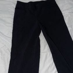 Black Work Pants