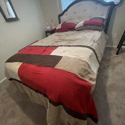 Cheap Full Bed Frame (mattress Included)