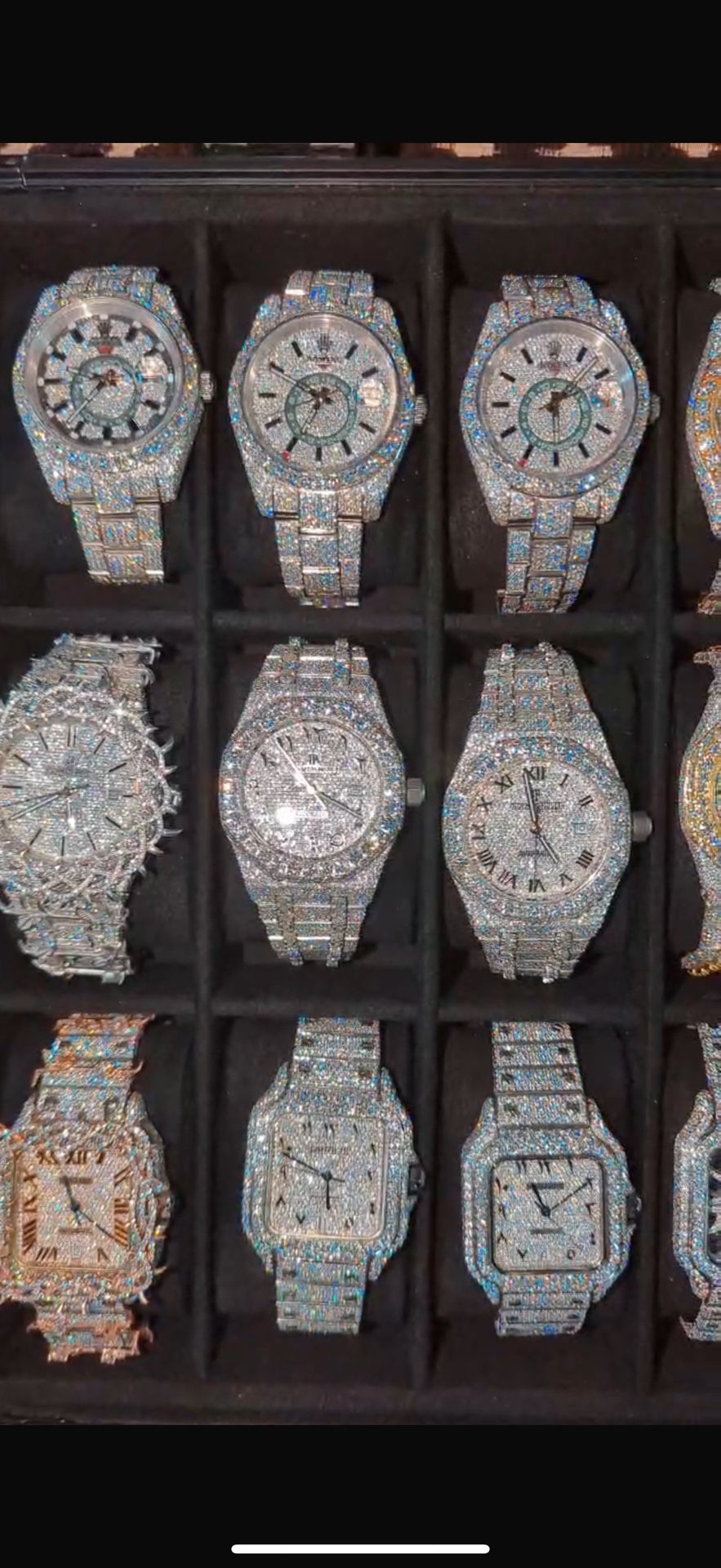 Luxury Moissanite Watches