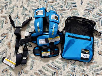 RideSafer Travel Vest – XS – Blue – Like New