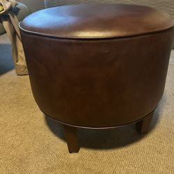 Brown Ottoman 