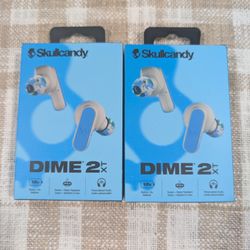 Skullcandy Dime XT 2 True Wireless Earbuds with Personal Sound, Grey