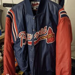 Vintage Atlanta Braves Bomber Jacket