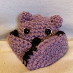 Halloween Chonky Crochet Bat 