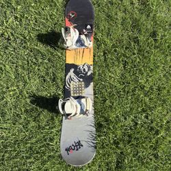 Forum Snowboard 155, Rome Sds Boots 10.5