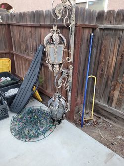 Beautiful Candle Light Hangers With Doors.