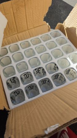 shot glasses