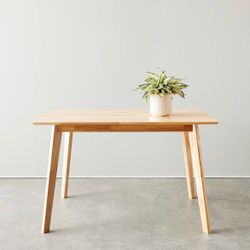Brand New Solid Wood Dining Table 47” – Mid Century Modern Kitchen Table / Desk