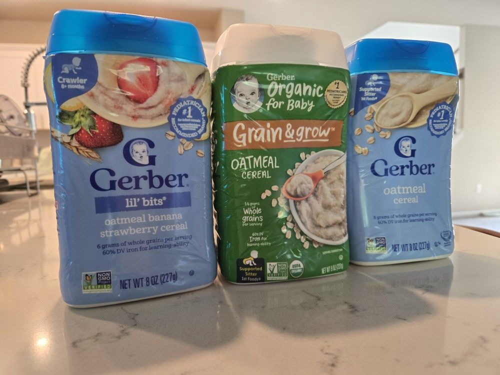 Baby Cerals Oat Meals Packed