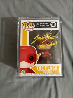 Grant Gustin Signed Funko Pop