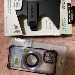 iPhone 15 case and belt buckle