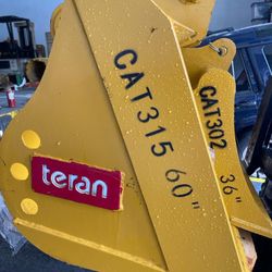 Excavator Caterpillar 315 Bucket Clean-up 60-inch width. Pin 70 mm.