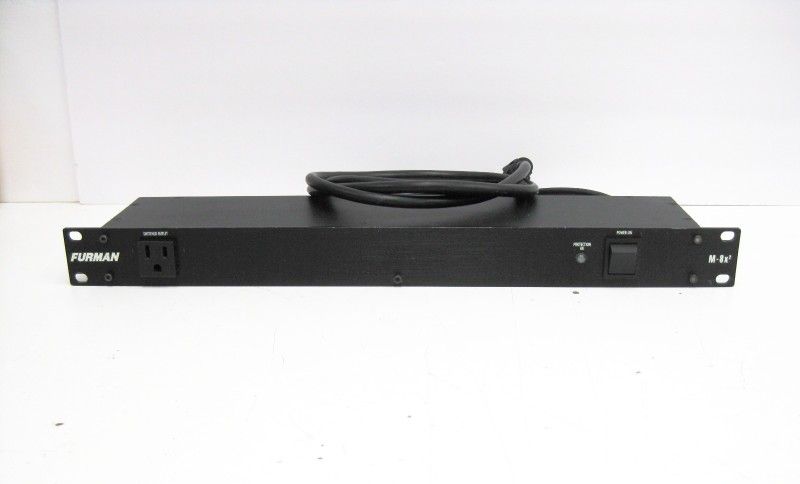 Furman M-8X2 15A Rack Power Conditioner with 8 Outlets