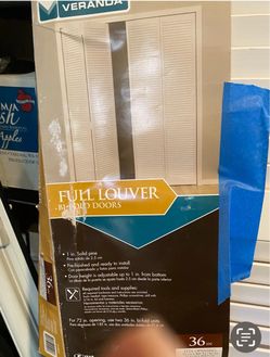 New bi fold closet door