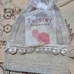 Turtley Awesome Turtle Pin with Gift Pouch