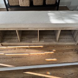 Shoe Storage Bench