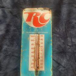 Vintage Royal Crown Cola Thermometer 