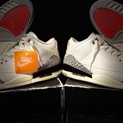 Jordan 3 “Reimagined White Cement” Size 13 DS