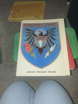 Grateful Dead concert program 1983/1984