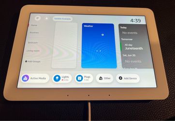 Amazon Echo Hub (newest model), 8” smart home control panel, Designed for Alexa+ like new