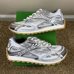 Bottega Veneta Orbit Silver