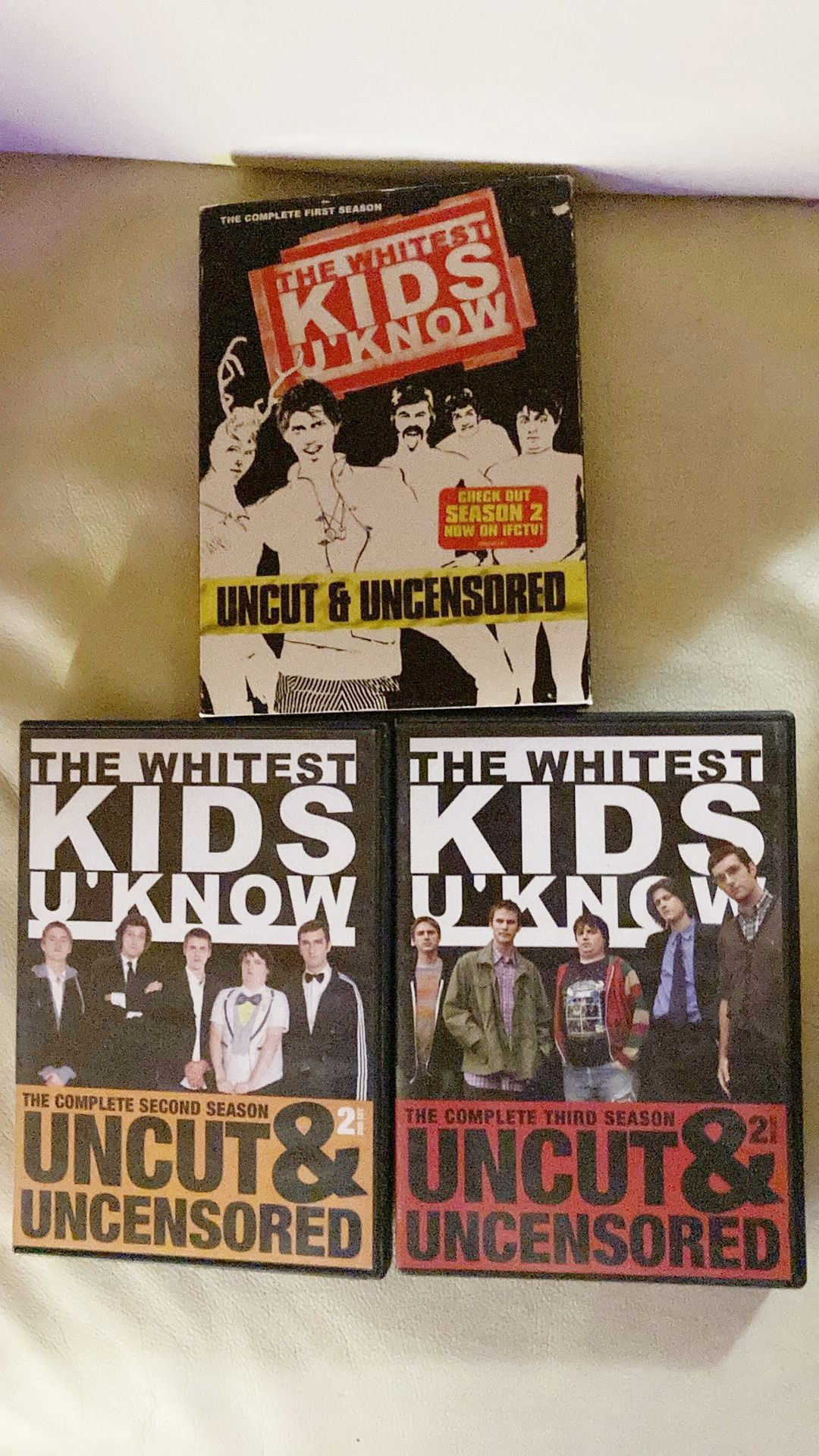 Seasons 1-3 Of the whitest kids U Know