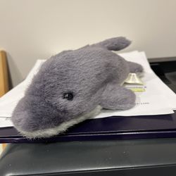 Steven Smith 9” soft plush dolphin
