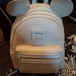 Woven Mickey Ears Backpack Loungefly 