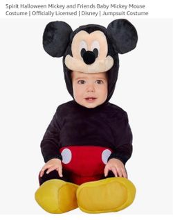 Mickey Mouse costume