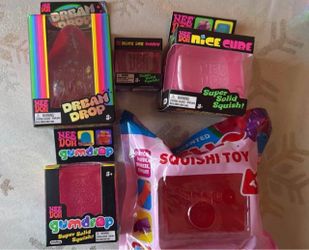 Nee Doh Squish Toy Bundle – 5 Pieces