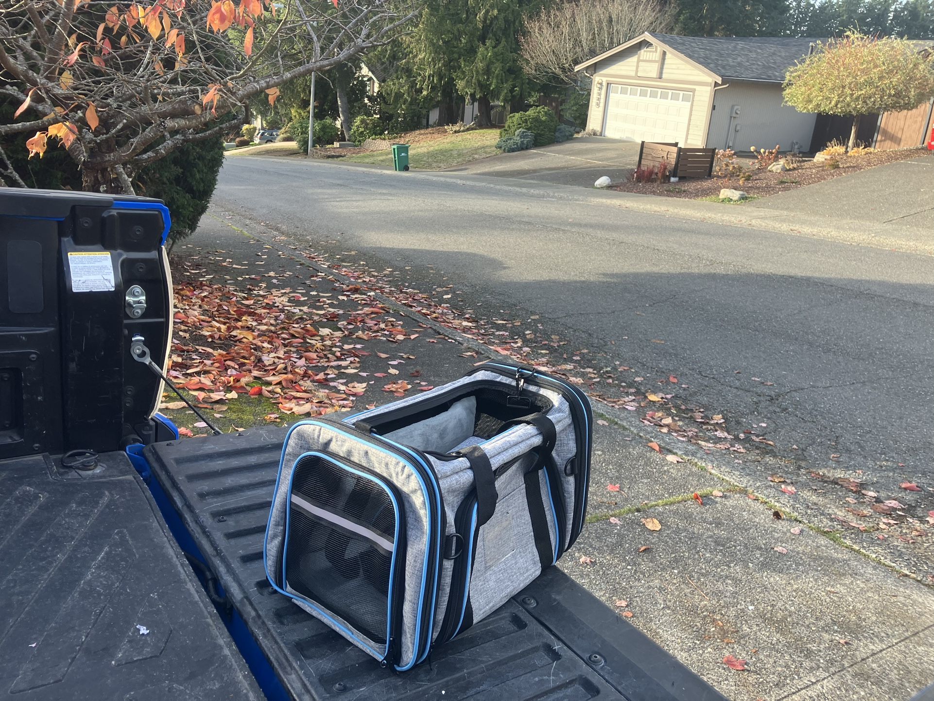 Small Dog Cat Rabbit Bunny Soft Travel Airline Approved Carrier Like New