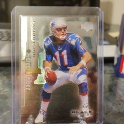 1998 Upper Deck Black Diamond Drew Bledsoe Card Number 49