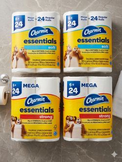 Charmin Essentials Toilet Paper 4-Pack Bundle