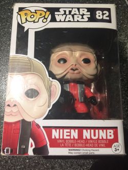 Nien Nunb figure Funko POP Star Wars Episode 7 the force awakens Vinyl Action Figure 82
