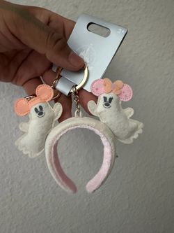 Disney Pastel Halloween Headband Keychain