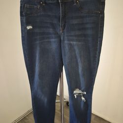 🔥 REWASH #BE YOU...DARK DENIM (LIKE NEW! NO TAGS)JEANS  SIZE:11!  $10!🔥