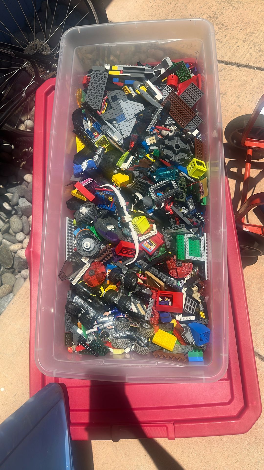 Bin of Legos