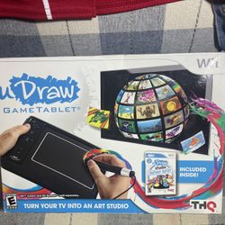 Nintendo Wii UDRAW With Game Sealed Box 