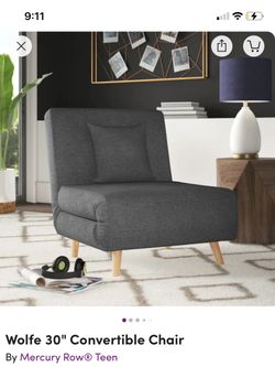 Chair-convertible (fold out)