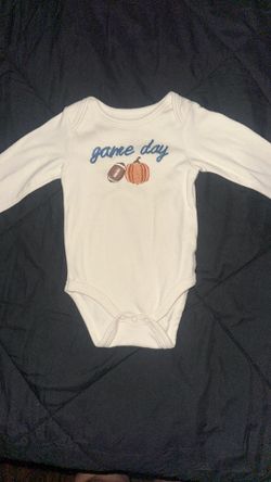 Game Day Pumpkin / Football Onesie