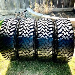 265/70r17 (32x10.5r17) Toyo Open Country Mud Tires Load E 10 Ply 75% Tread