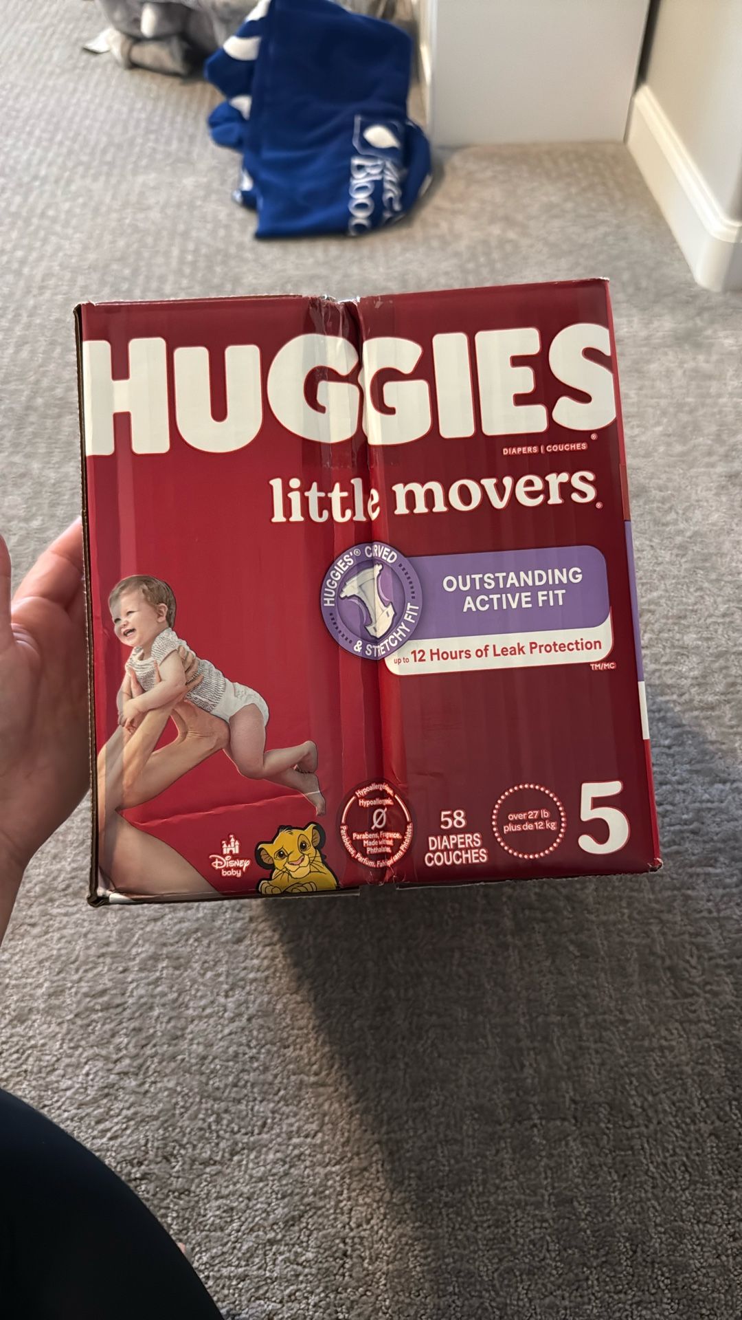 Huggies Diapers - Size 5 - 58 Count
