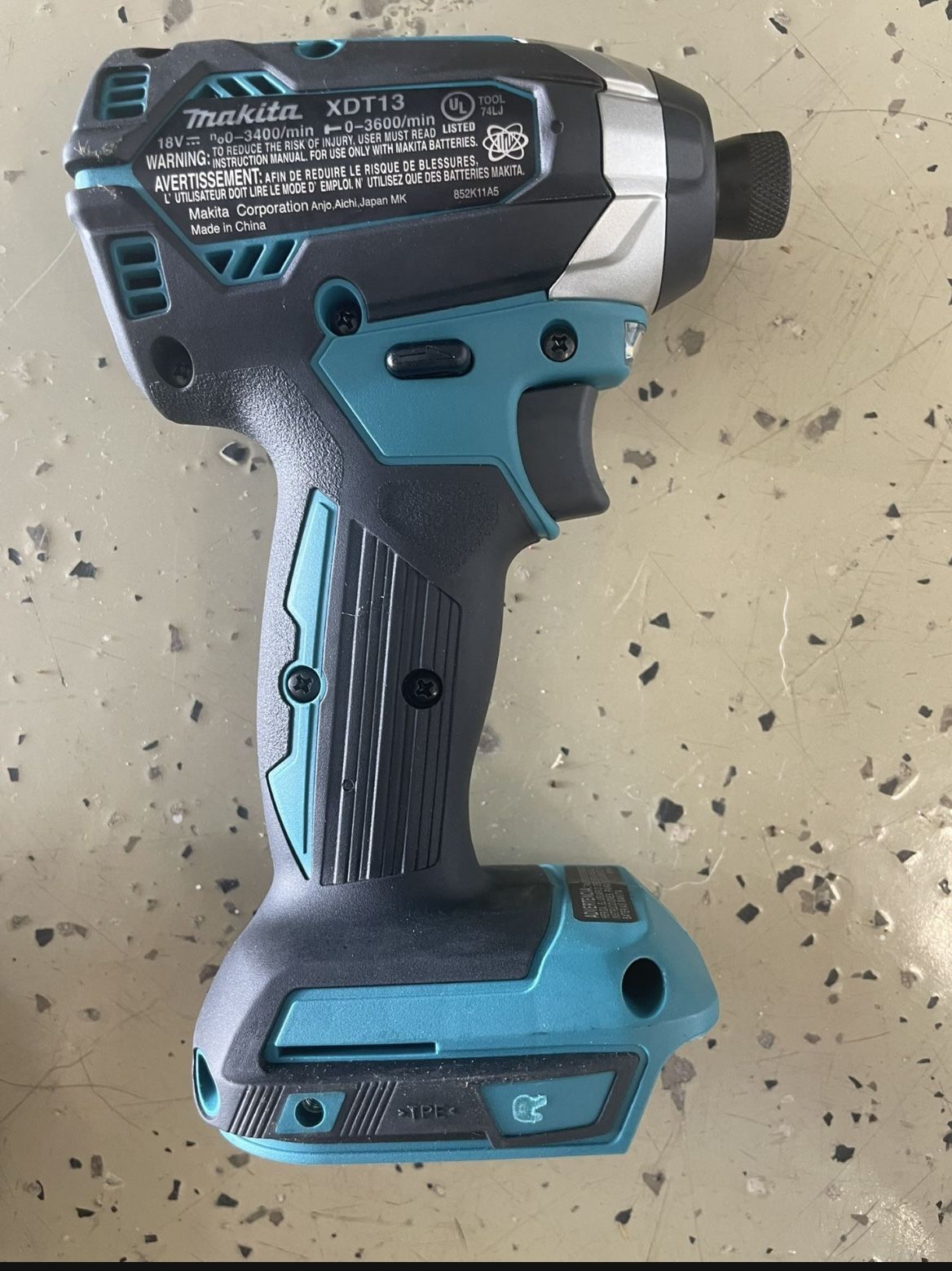 Makita XDT13 BRUSHLESS IMPACT DRILL