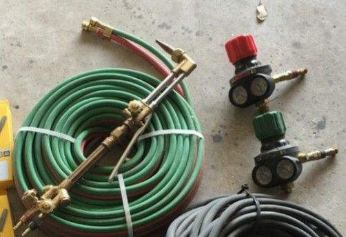 Heavy duty victor oxy acetylene torch kit for Sale in Channelview, TX
