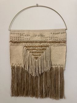 Boho Macrame Woven Wall Hangingyy